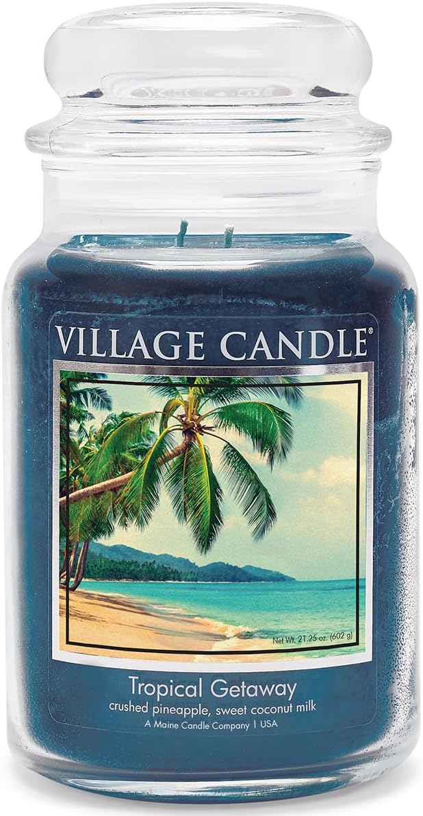Village Candle Large Apothecary Jar Candle - Awaken
