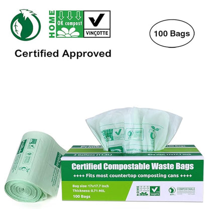 FOOD SCRAP BAGS,3 GALLON