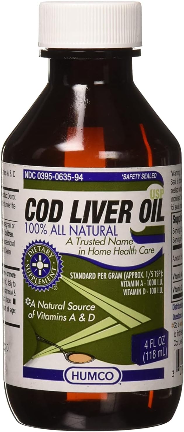 COD LIVER OIL 4OZ HUMCO