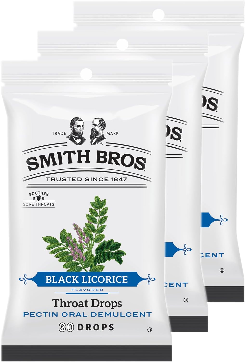 PINE BROS THROAT DROP BAG CHERRY 32CT