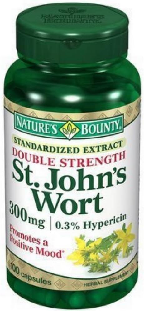 ST JOHNS WORT CAPSULE 100CT NAT BOUNTY