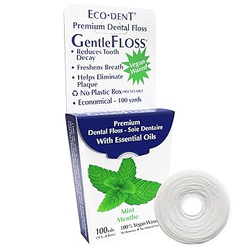 ECO-DENT FLOSS,VEGAN CINNAMON
