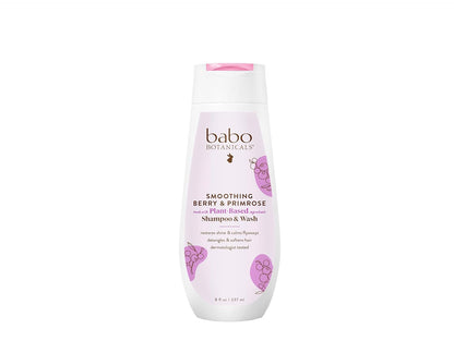 BABO BOTANICALS SHAMP,DETNGL,BERRY PRMRS