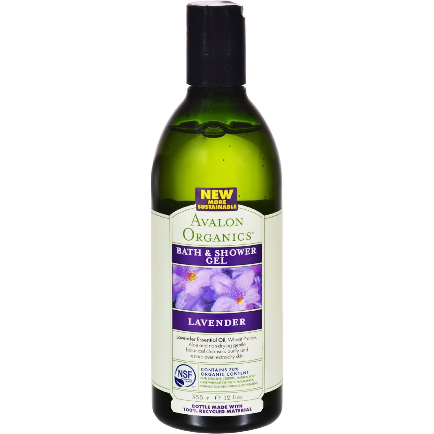 AVALON ORGANICS BATH & SHWR GEL,LAVENDER