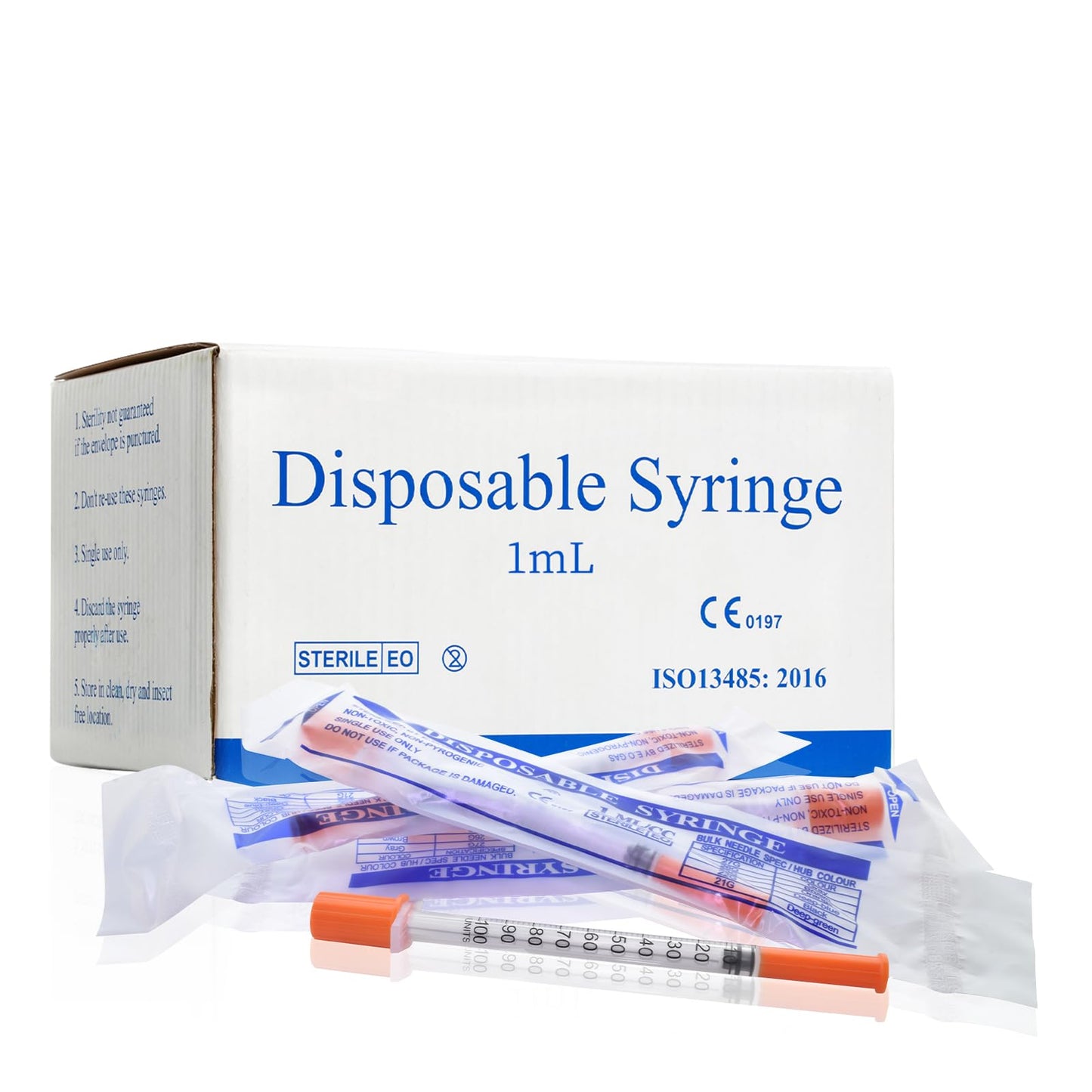 SYRINGE SY 31G 5/16 1ML 100