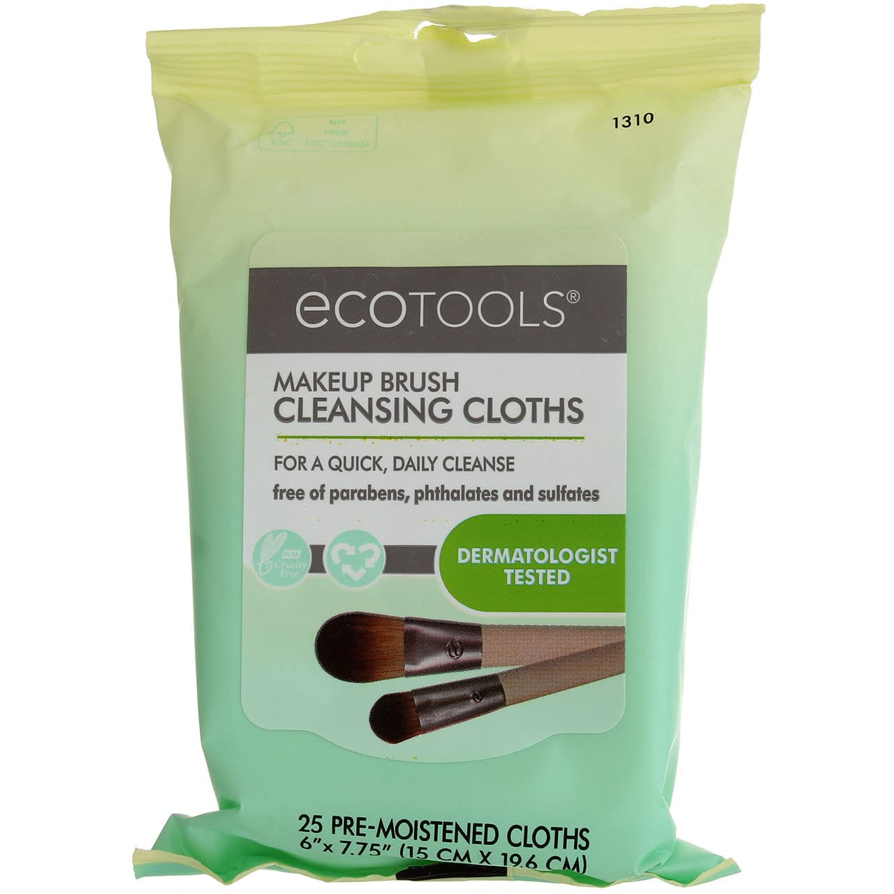 ECO TOOL MAKEUP BRSH,CLNSNG SHMPOO