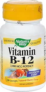 NATURE'S WAY B-12 2000 MCG LOZENGES