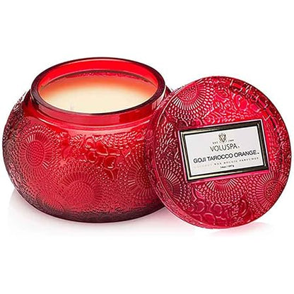 Voluspa Goji Tarocco Orange 18oz Large Glass Jar Candle