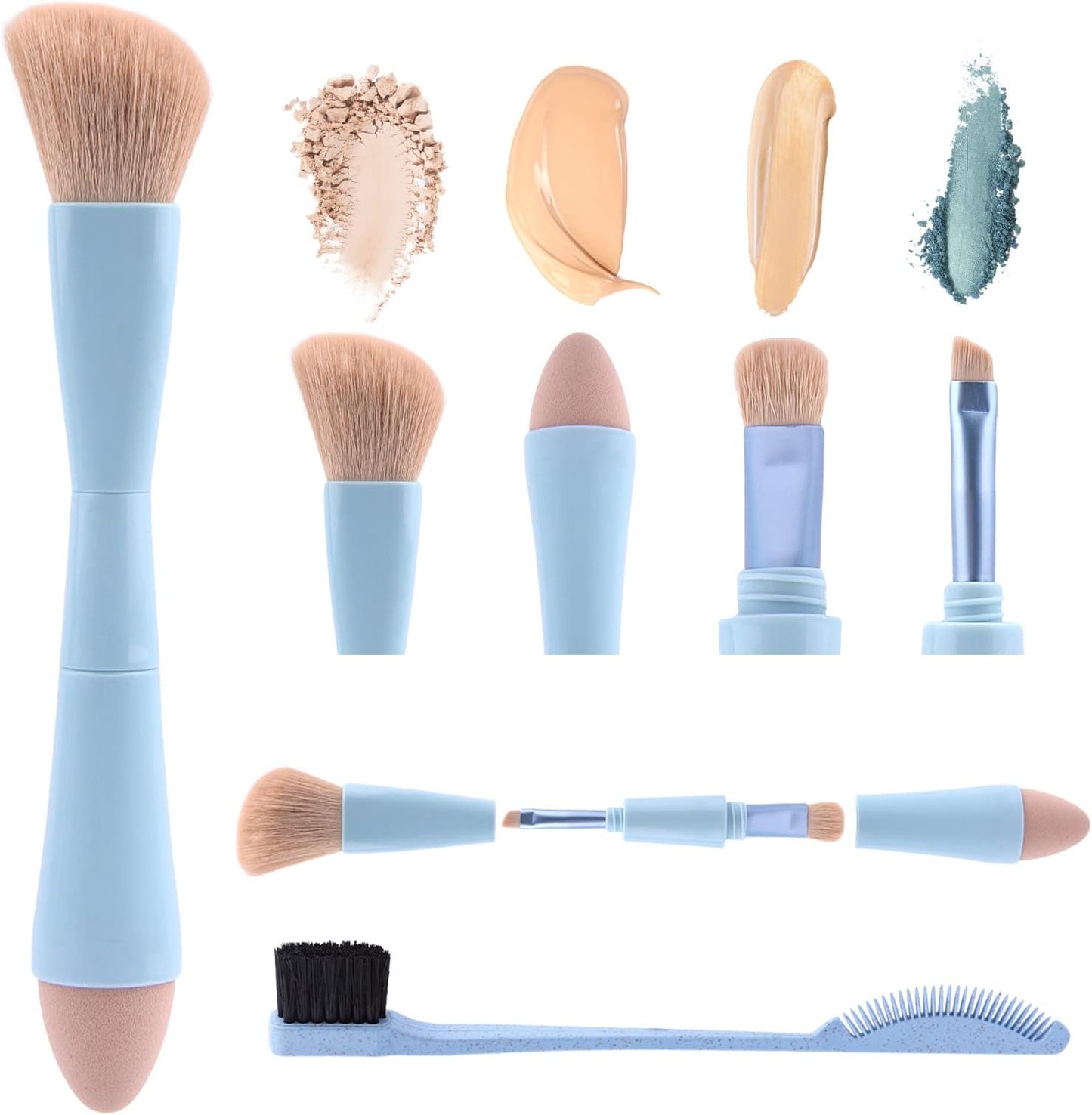 alleyoop Overachiever 4-in-1 Makeup Brush