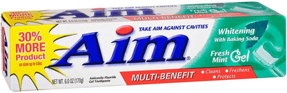 AIM WHITENING GL 0.24% 156GM MINT