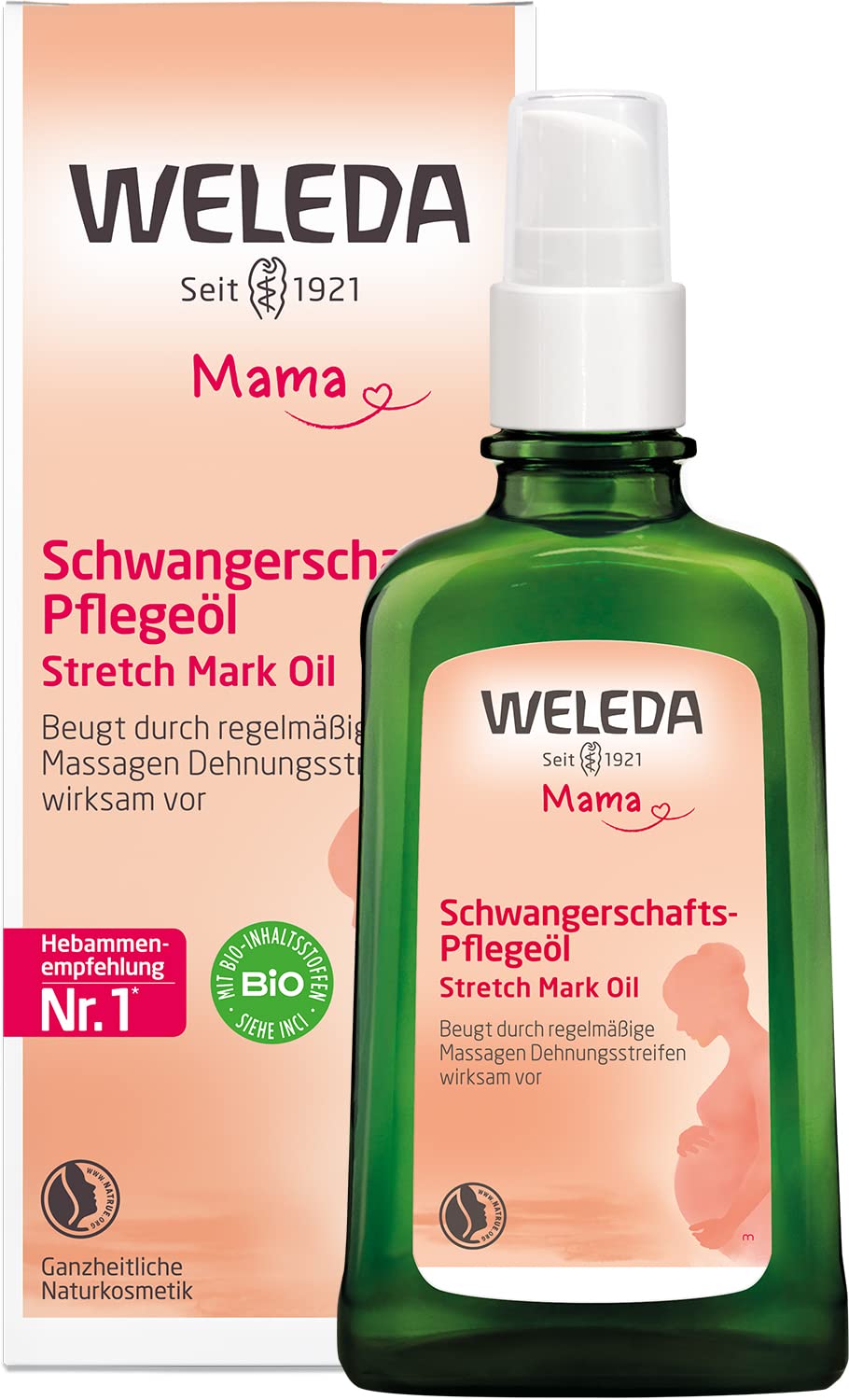 WELEDA STRTCH MRK MSSAGE OIL,PMP