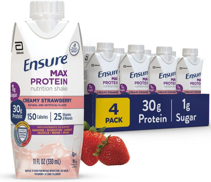 ENSURE MAX PROTEIN LQ 4X330ML STR