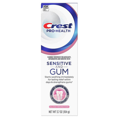 CREST PRO-HEALTH SENSITIVE&GUM T/P 3.7OZ