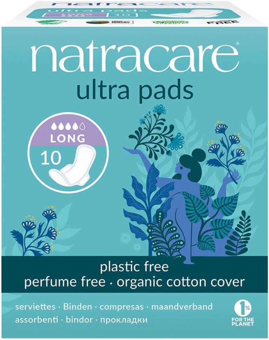 NATRACARE PADS,ULTRA LONG W/WINGS