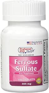 PX FERROUS SULF TB 325MG 10UD GRN