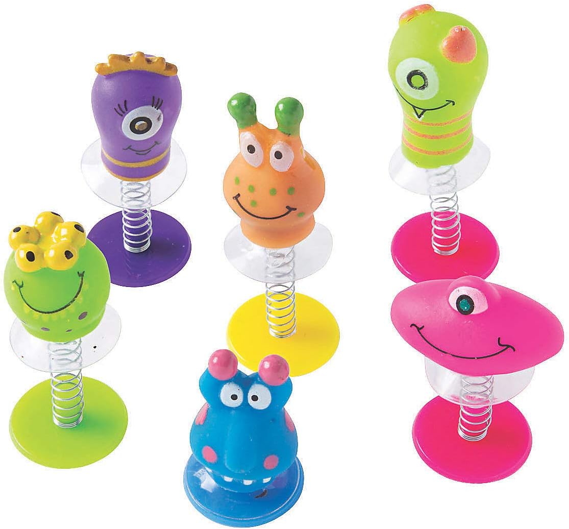 4 CUTE MNSTR SPRNG POP UP TOYS
