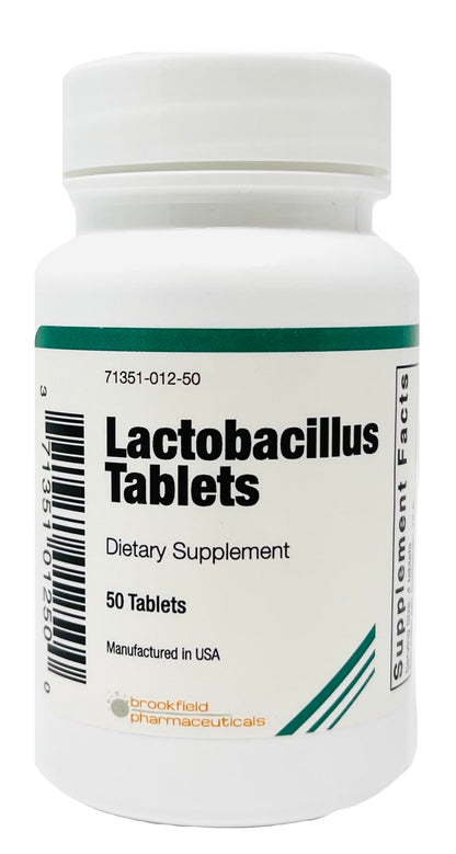 LACTOBACILLUS TABLETS 50CT GERI
