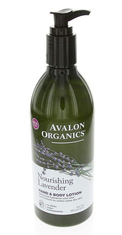 AVALON ORGANICS LOTION,HAND & BODY,LVNDR
