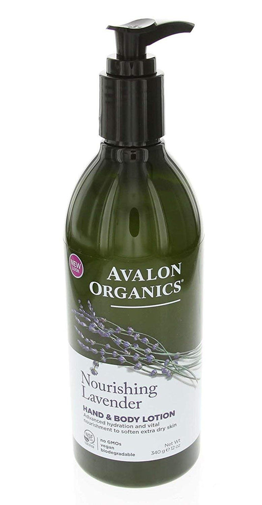AVALON ORGANICS LOTION,HAND & BODY,LVNDR