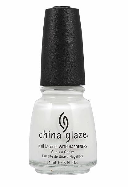 china glaze Nail Lacquer - White on White