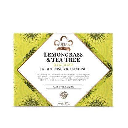 NUBIAN SOAP LEMONGRASS 5OZ