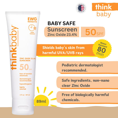 THINKBABY SUNSCREEN,BABY,SPF 50+