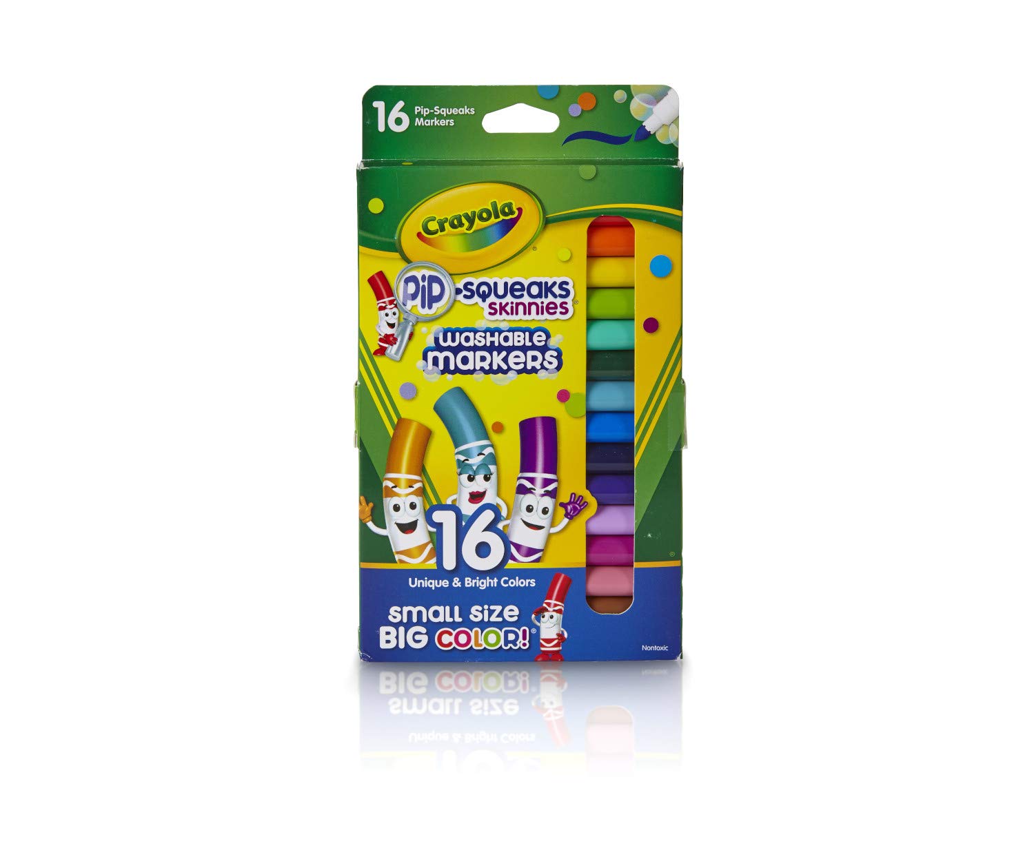 Crayola Pip-Squeaks Washable Markers Kit, 65 count
