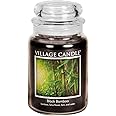 Village Candle Large Apothecary Jar Candle - Black Bamboo