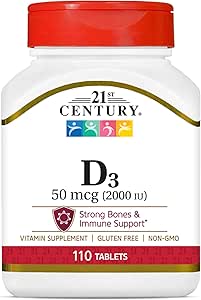 21ST CENTURY D3 GC 10000IU SFT110