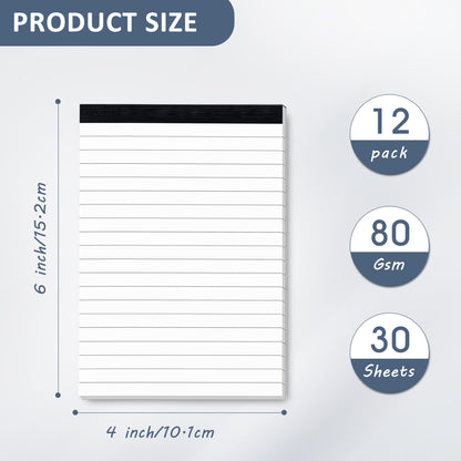 iScholar iQ Mini Legal Notepads, 3" x 5" - Assorted Pastel Colors, Pack of 3 Pads
