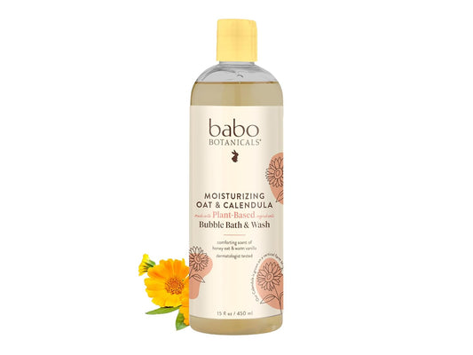 BABO BOTANICALS BABY BUBBLE BATH,OATMILK