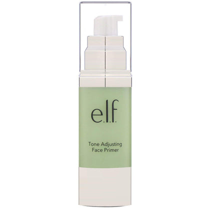 e.l.f. Tone Adjusting Face Primer - Small- Green, 0.47 fl oz