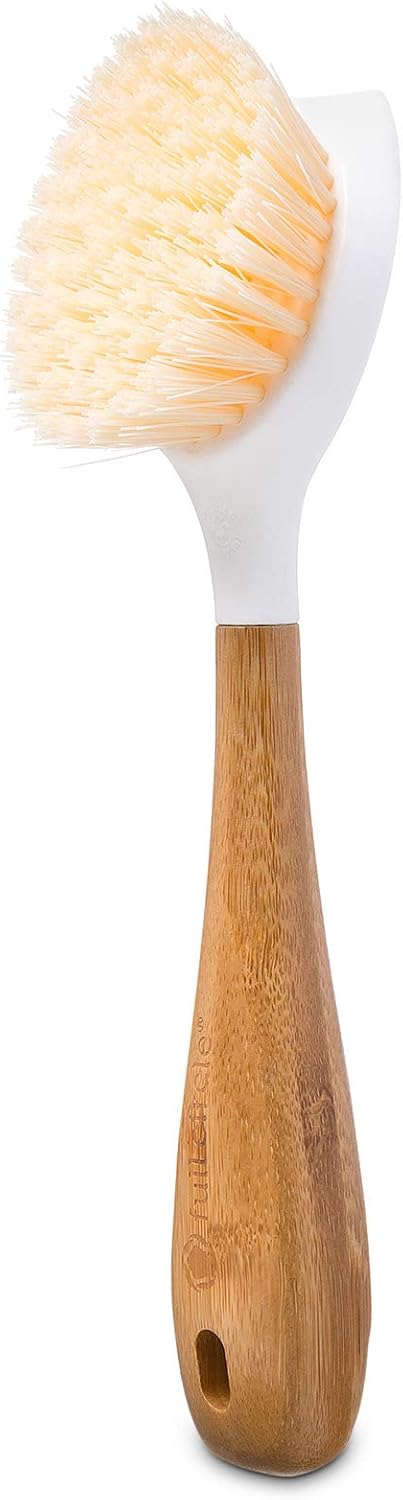 FULL CIRCLE DISH BRUSH,WHITE