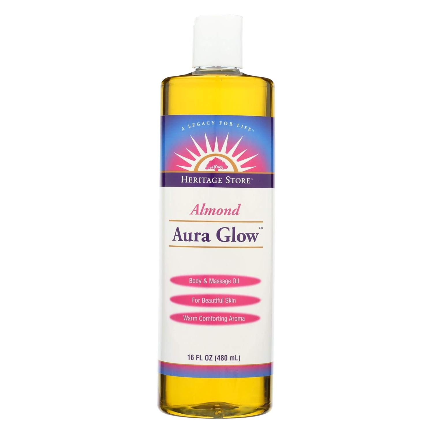 AURA GLOW BODY OIL,ALMND