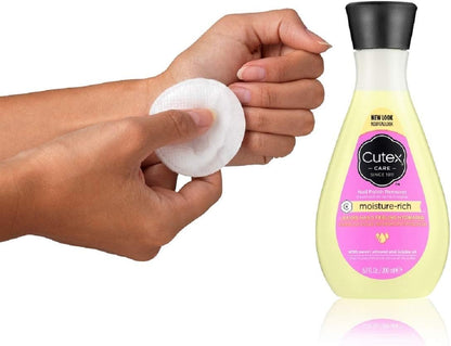 Cutex Moisture-Rich Nail Polish Remover, 6.7 oz