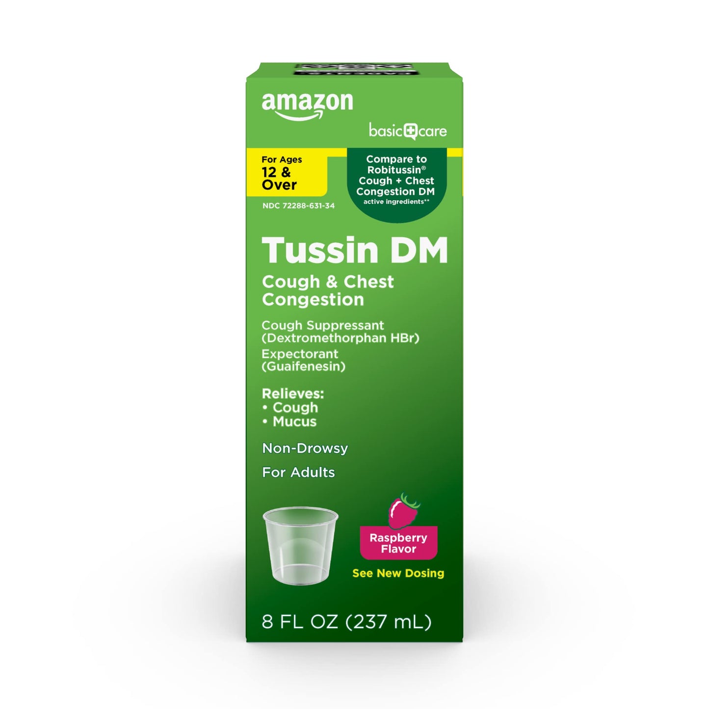 TUSSIN DM COUGH&CHST CNGSTN CHRY EXP 8OZ