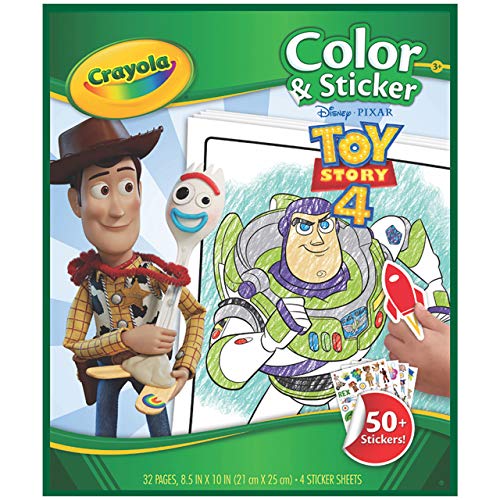 Crayola Toy Story 4 Coloring Pages & Stickers