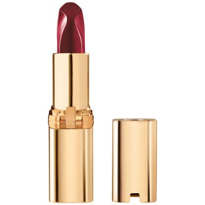 L'ORÉAL PARIS Colour Riche Reds of Worth Lipstick, Long Lasting Smudge Proof Lipstick, 190 Hopeful Red, 0.13 oz