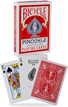 Bicycle Pinochle Standard Playing Cards - Assorted Colors
