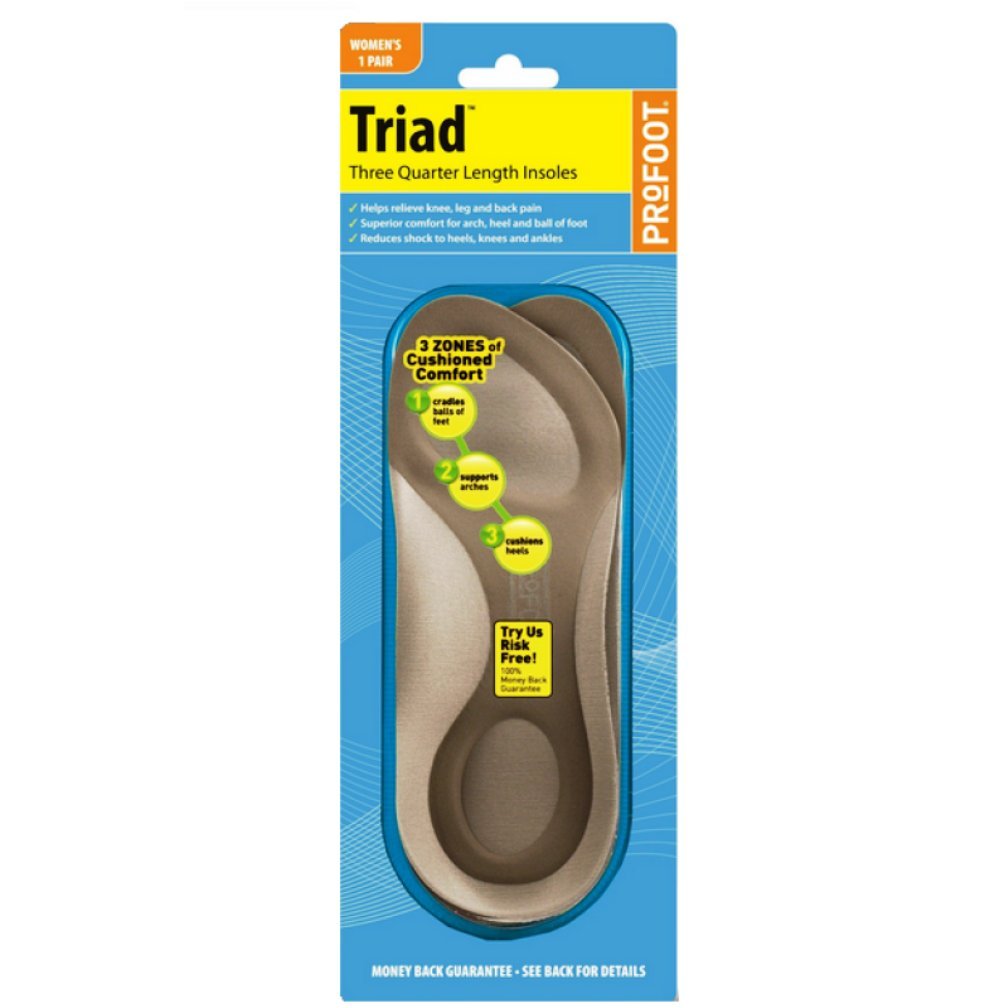 PROFOOT STRS/RLF INSL PD 2EA MEN