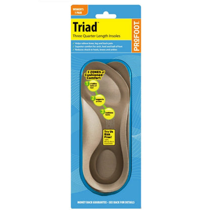 PROFOOT STRS/RLF INSL PD 2EA MEN