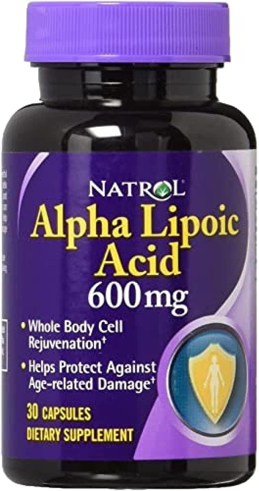 ALPHA LIPOIC ACID 600MG CAP 60CT NAT TRU