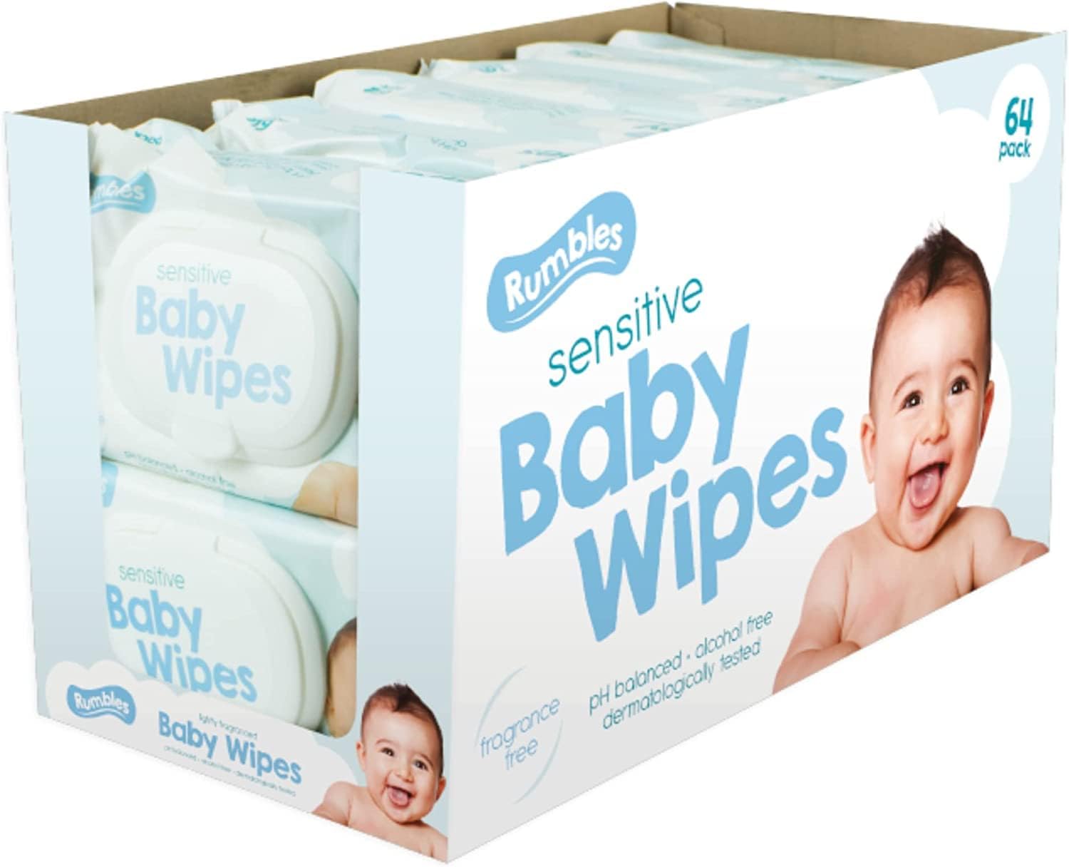 LDR BABY WIPES PA 80 RFL PACKS