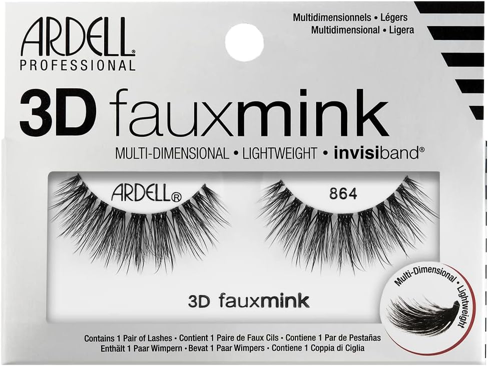 Ardell 3D Faux Mink Lashes - 852 Black