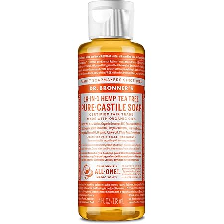 DR. BRONNER'S CASTILE LIQ SOAP,OG3,ALM