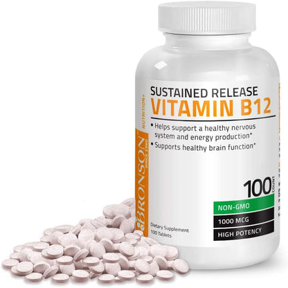 VITAMIN B-12 1000 MCG TAB 100