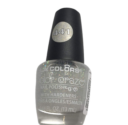 L.A. Colors Color Craze Nail Polish - Sassy Sparkle, 0.44 fl oz