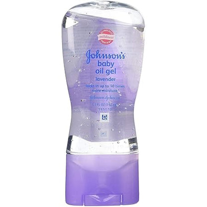 JOHNSONS BABY OIL GEL ALOE/VIT E 6.5OZ