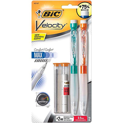BiC Velocity Thick Point Mechanical Pencil, 2 count