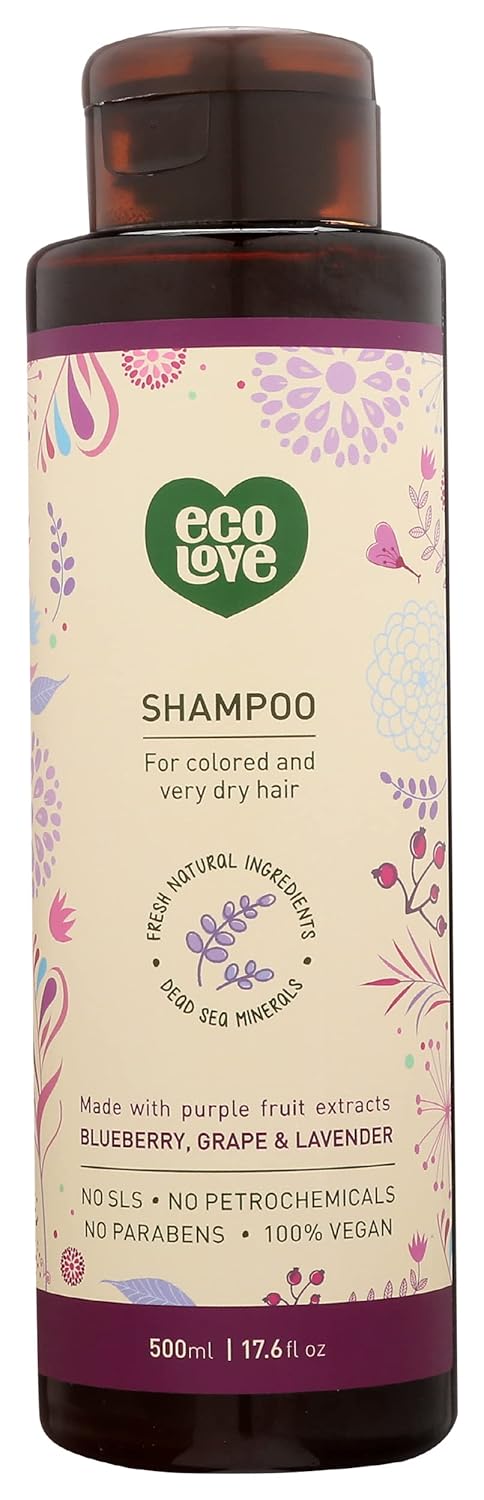 ECOLOVE SHOWER GEL,PURPLE FRUIT